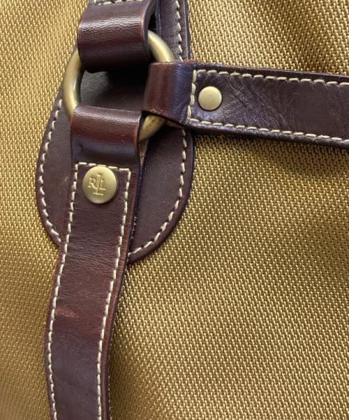LAUREN RALPH LAUREN（ローレンラルフローレン）LAUREN RALPH LAUREN (ローレンラルフローレン) トートバッグ オリーブの古着・服飾アイテム