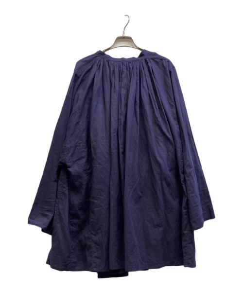 Curensology（カレンソロジー）Curensology (カレンソロジー) カディコットンブラウス パープル サイズ:Fの古着・服飾アイテム