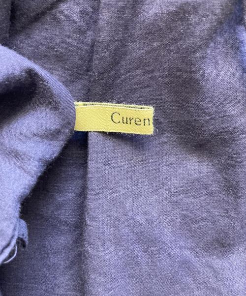 Curensology（カレンソロジー）Curensology (カレンソロジー) カディコットンブラウス パープル サイズ:Fの古着・服飾アイテム