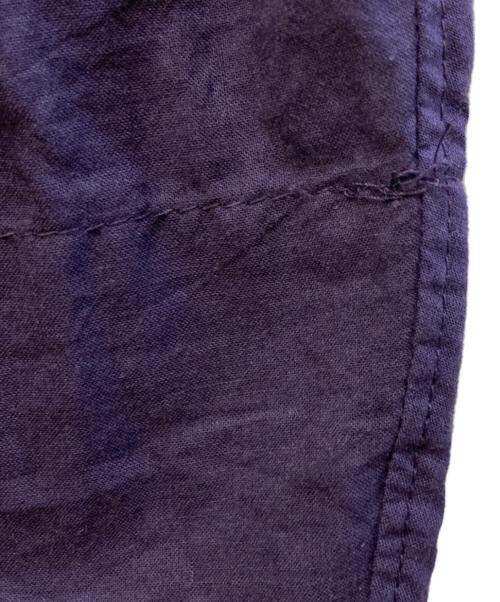 Curensology（カレンソロジー）Curensology (カレンソロジー) カディコットンブラウス パープル サイズ:Fの古着・服飾アイテム