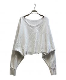 &RC（アンドエスティ）の古着「フレンチテリーショートプルオーバー」｜ホワイト