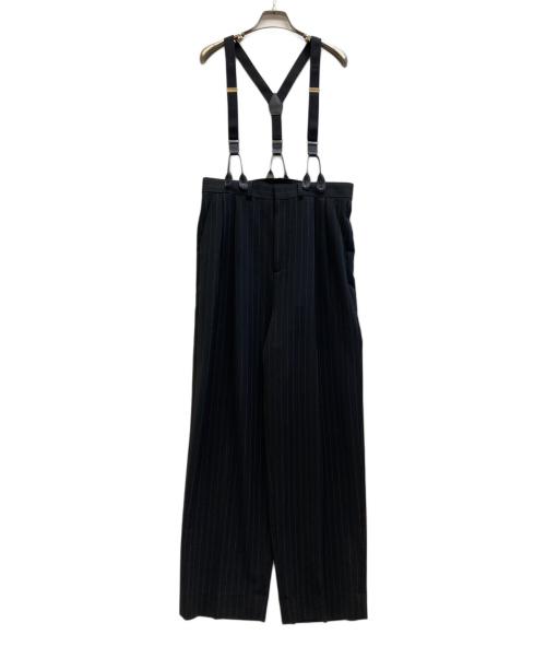 Curensology（カレンソロジー）Curensology (カレンソロジー) サスペンダー付パンツ ブラック サイズ:Freeの古着・服飾アイテム