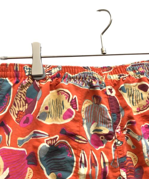 Patagonia（パタゴニア）Patagonia (パタゴニア) フィッシュプリントバギーズショーツ オレンジ サイズ:Ｓの古着・服飾アイテム