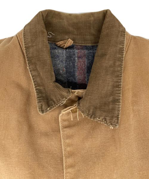 CarHartt（カーハート）CarHartt (カーハート) 裏地ブランケット生地チョアコート ブラウン サイズ:52の古着・服飾アイテム