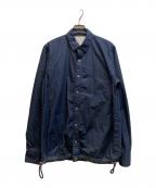 sacaiサカイ）の古着「ドローストリングシャツ」｜ネイビー