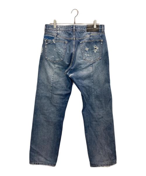 GIVENCHY（ジバンシィ）GIVENCHY (ジバンシィ) ダメージ加工デニムパンツ ブルー サイズ:30の古着・服飾アイテム