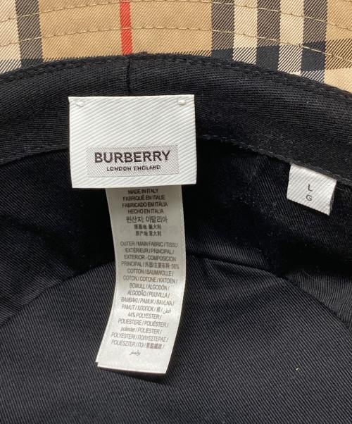 BURBERRY LONDON（バーバリーロンドン）BURBERRY LONDON (バーバリーロンドン) バケットハット ベージュ サイズ:Lの古着・服飾アイテム