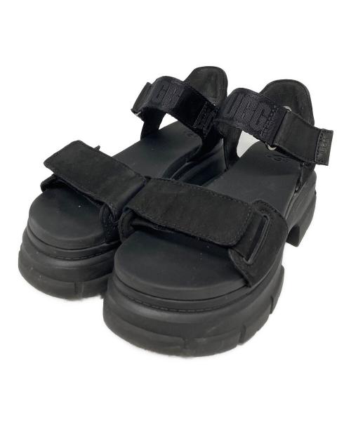 UGG（アグ）UGG (アグ) ASHTON ANKLE SANDALS ブラック サイズ:22cmの古着・服飾アイテム