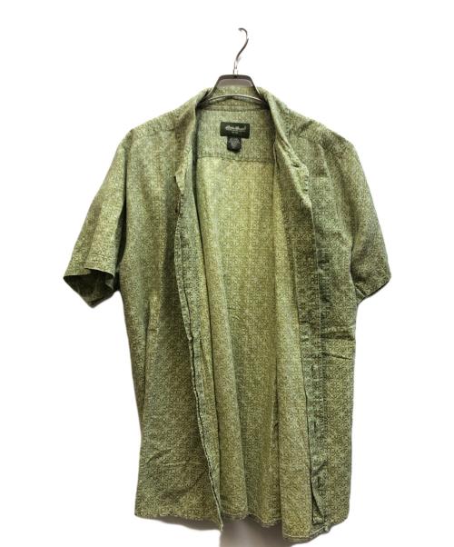 Eddie Bauer（エディーバウアー）Eddie Bauer (エディーバウアー) 半袖シャツ グリーン サイズ:XLの古着・服飾アイテム