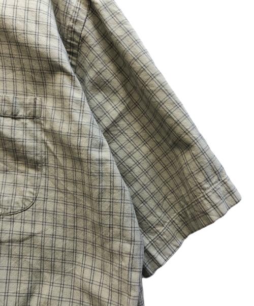 RRL（ダブルアールエル）RRL (ダブルアールエル) 90's 半袖チェックシャツ グリーン サイズ:Ｌの古着・服飾アイテム