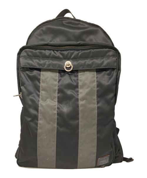 PORTER（ポーター）PORTER (ポーター) JAM HOME MADE (ジャムホームメイド) アイレットデイパック ブラックの古着・服飾アイテム