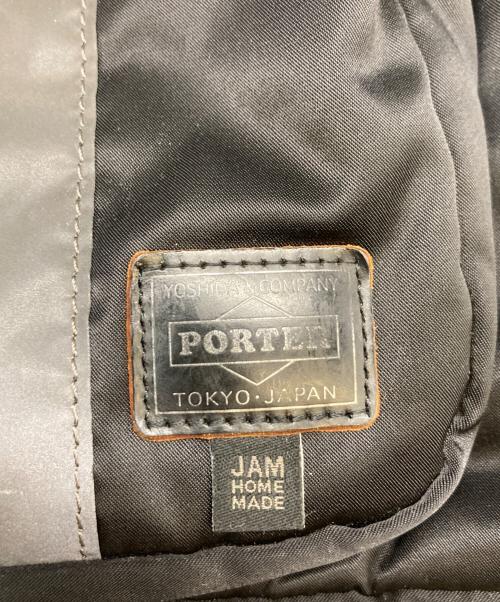 PORTER（ポーター）PORTER (ポーター) JAM HOME MADE (ジャムホームメイド) アイレットデイパック ブラックの古着・服飾アイテム