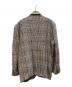Christian Dior MONSIEUR (クリスチャンディオールムッシュ) ウールチェックテーラードジャケット グレー サイズ:L：11000円