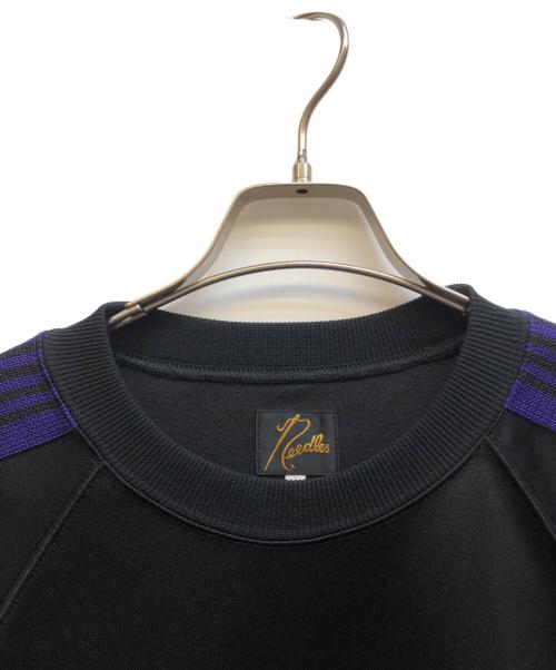 Needles（ニードルズ）Needles (ニードルズ) TRACK CREW NECK SHIRT ブラック サイズ:XSの古着・服飾アイテム