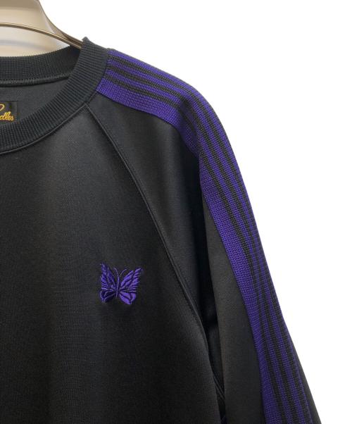 Needles（ニードルズ）Needles (ニードルズ) TRACK CREW NECK SHIRT ブラック サイズ:XSの古着・服飾アイテム