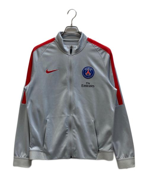 NIKE（ナイキ）NIKE (ナイキ) PARIS SAINT-GERMAIN (パリサンジェルマン) トラックジャケット グレー サイズ:XLの古着・服飾アイテム