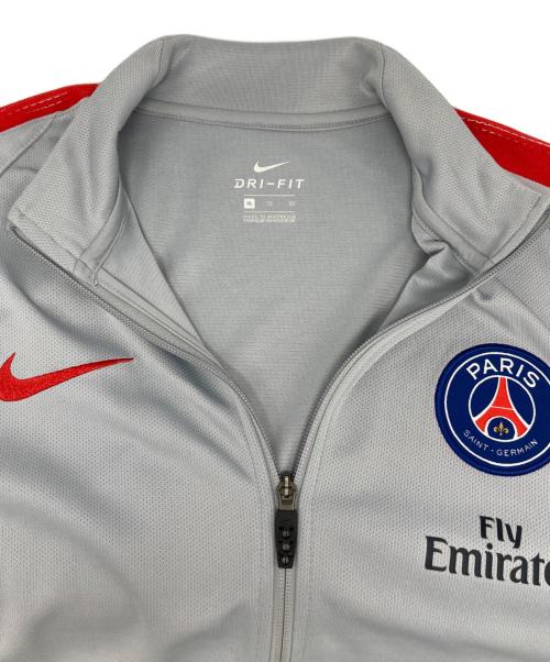 NIKE（ナイキ）NIKE (ナイキ) PARIS SAINT-GERMAIN (パリサンジェルマン) トラックジャケット グレー サイズ:XLの古着・服飾アイテム