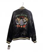 Schottショット）の古着「ANGEL SATIN SKA JACKET」｜ブラック