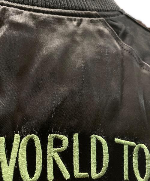 Schott（ショット）Schott (ショット) ANGEL SATIN SKA JACKET ブラック サイズ:Lの古着・服飾アイテム