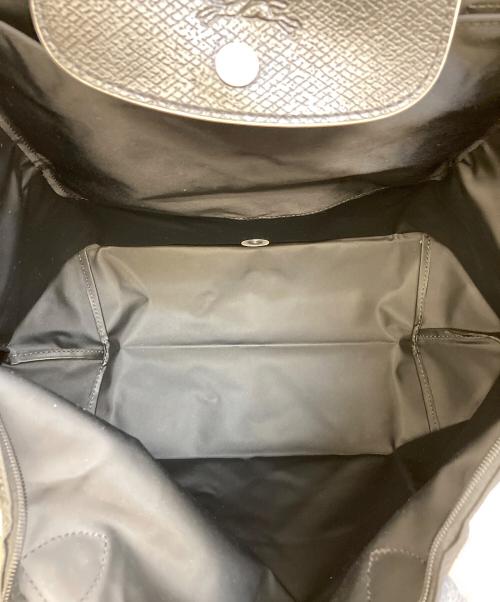 LONGCHAMP（ロンシャン）LONGCHAMP (ロンシャン) ル プリアージュ クラフトートバッグ ブラックの古着・服飾アイテム