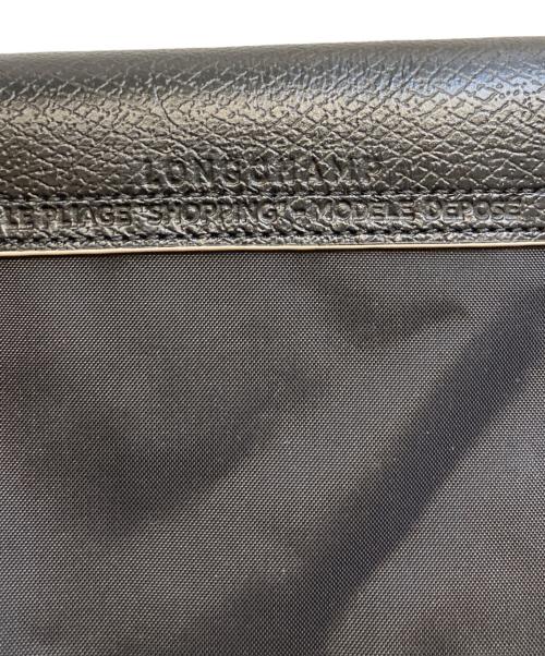 LONGCHAMP（ロンシャン）LONGCHAMP (ロンシャン) ル プリアージュ クラフトートバッグ ブラックの古着・服飾アイテム