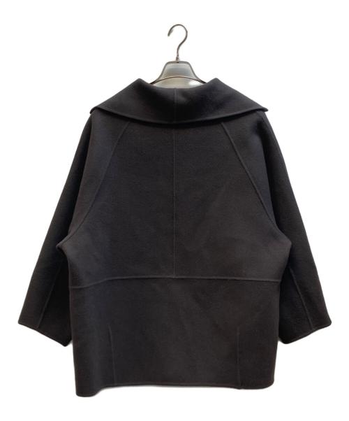 STUNNING LURE（スタニングルアー）STUNNING LURE (スタニングルアー) ウール ジップアップ リバーコート ブラウンの古着・服飾アイテム