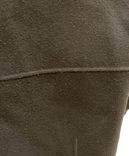 STUNNING LURE（スタニングルアー）STUNNING LURE (スタニングルアー) ウール ジップアップ リバーコート ブラウンの古着・服飾アイテム