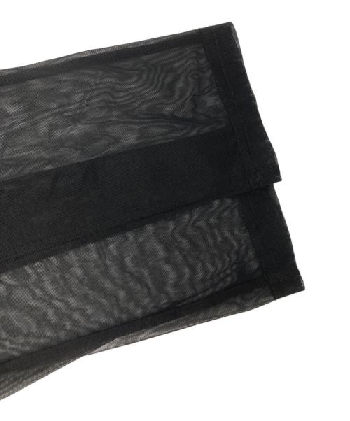 ANDRESD（アンドレスド）ANDRESD (アンドレスド) ruffled bustier pants ブラック サイズ:Ｌの古着・服飾アイテム