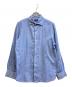 GUY ROVER（ギローバー）の古着「リネン混長袖シャツ」｜ブルー