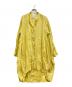 BEARDSLEY（ビアズリー）の古着「リネンシャツワンピース」｜イエロー