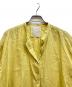 中古・古着 BEARDSLEY (ビアズリー) リネンシャツワンピース イエロー サイズ:F：7000円