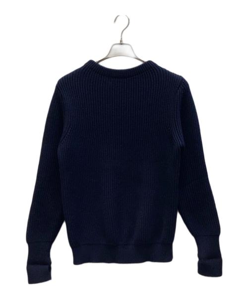 ANDERSEN-ANDERSEN（アンデルセン アンデルセン）ANDERSEN-ANDERSEN (アンデルセン アンデルセン) クルーネックニット ネイビー サイズ:XSの古着・服飾アイテム