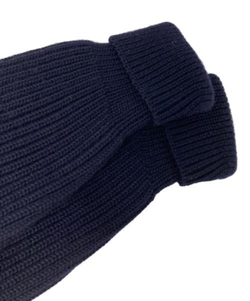 ANDERSEN-ANDERSEN（アンデルセン アンデルセン）ANDERSEN-ANDERSEN (アンデルセン アンデルセン) クルーネックニット ネイビー サイズ:XSの古着・服飾アイテム