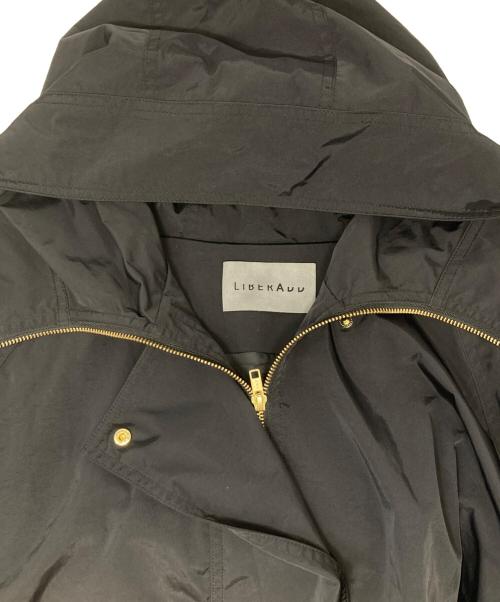 LIBERADD（リベラド）LIBERADD (リベラド) フーデッドナイロンジャケット ブラック サイズ:Freeの古着・服飾アイテム