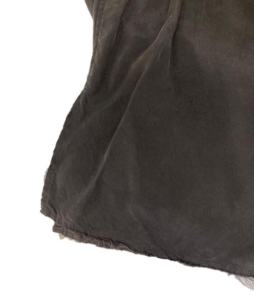 ANCELLM（アンセルム）ANCELLM (アンセルム) AGING EMBROIDERY SHIRT ブラック サイズ:2の古着・服飾アイテム