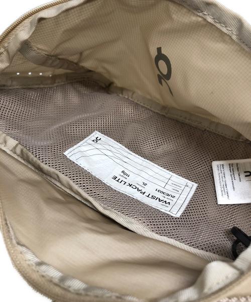 on（オン）On (オン) Waist Pack 2L Lite ベージュ 未使用品の古着・服飾アイテム