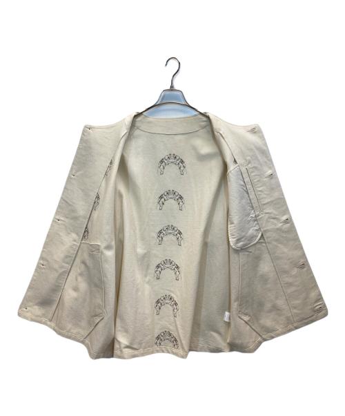 sillage（シアージ）sillage (シアージ) GILET Embroidered Elephant アイボリー サイズ:Fの古着・服飾アイテム