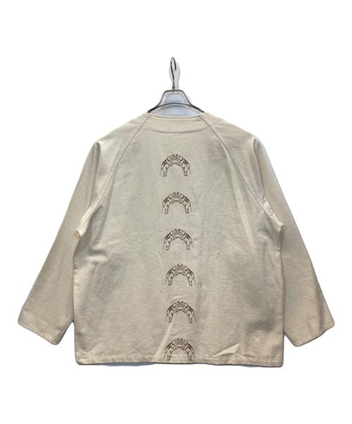 sillage（シアージ）sillage (シアージ) GILET Embroidered Elephant アイボリー サイズ:Fの古着・服飾アイテム