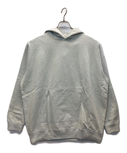 Graphpaper（グラフペーパー）Graphpaper (グラフペーパー) Denim Mix Terry Pullover Hoodie グレー サイズ:Fの古着・服飾アイテム