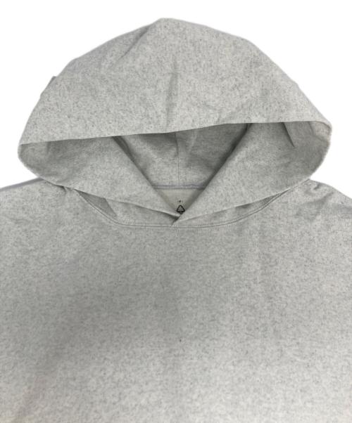 Graphpaper（グラフペーパー）Graphpaper (グラフペーパー) Denim Mix Terry Pullover Hoodie グレー サイズ:Fの古着・服飾アイテム