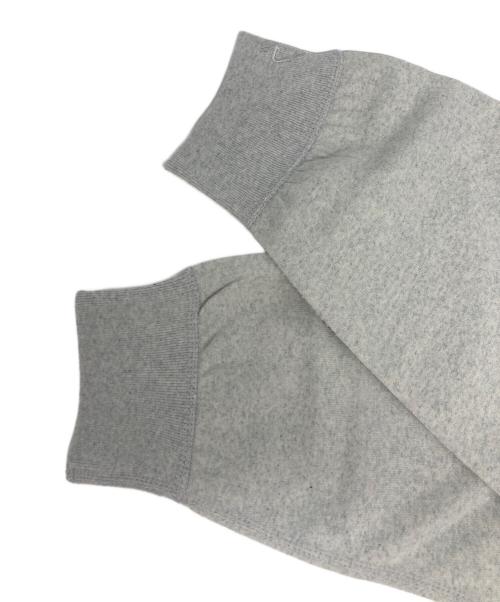 Graphpaper（グラフペーパー）Graphpaper (グラフペーパー) Denim Mix Terry Pullover Hoodie グレー サイズ:Fの古着・服飾アイテム