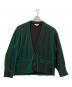 jieda（ジエダ）の古着「RIPPLE CARDIGAN」｜グレー×グリーン