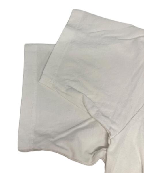 COMME des GARCONS HOMME（コムデギャルソン オム）COMME des GARCONS HOMME (コムデギャルソン オム) 多素材パッチワークTシャツ ホワイト サイズ:Lの古着・服飾アイテム