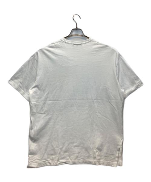 COMME des GARCONS HOMME（コムデギャルソン オム）COMME des GARCONS HOMME (コムデギャルソン オム) 多素材パッチワークTシャツ ホワイト サイズ:Lの古着・服飾アイテム