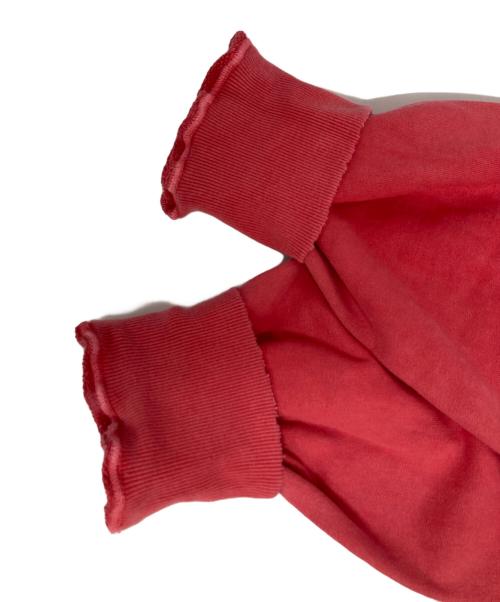 ANCELLM（アンセルム）ANCELLM (アンセルム) DYED DAMAGE HOODIE ピンク サイズ:2の古着・服飾アイテム