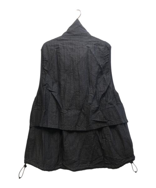 barbell object（バーベルオブジェクト）barbell object (バーベルオブジェクト) UNEVEN VEST ブラック サイズ:Freeの古着・服飾アイテム