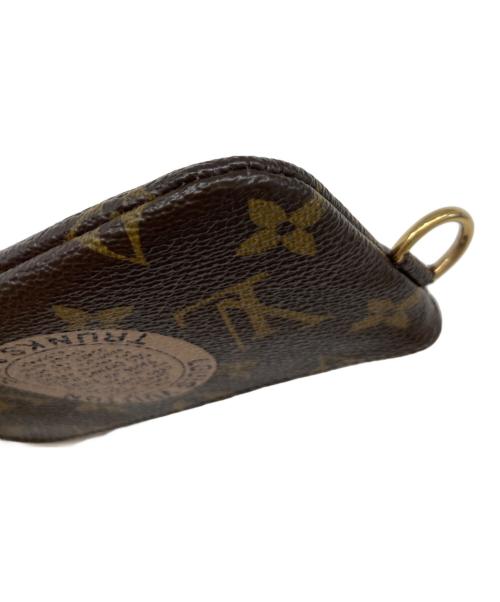 LOUIS VUITTON（ルイ ヴィトン）LOUIS VUITTON (ルイ ヴィトン) ポシェットクレ T&B / コインケース ブラウン サイズ:-の古着・服飾アイテム