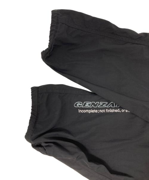 genzai（ゲンザイ）genzai (ゲンザイ) ナイロンジャケット ブラック サイズ:Lの古着・服飾アイテム