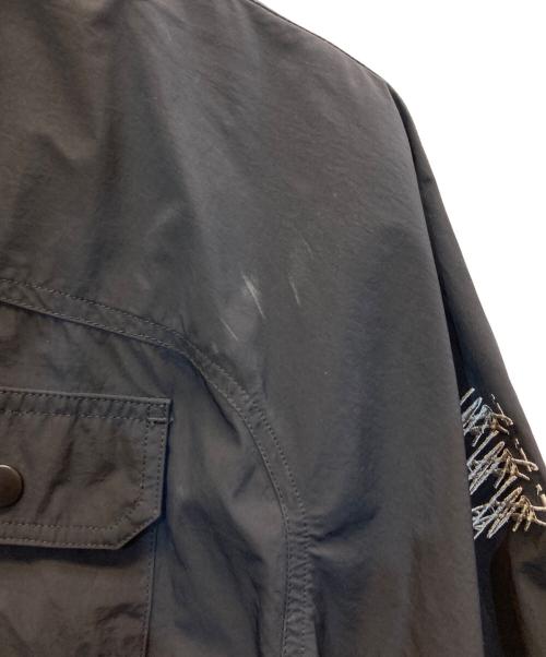 genzai（ゲンザイ）genzai (ゲンザイ) ナイロンジャケット ブラック サイズ:Lの古着・服飾アイテム