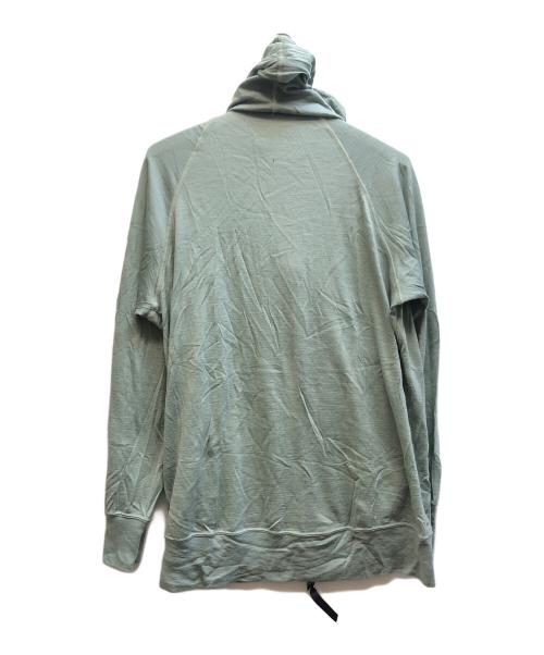 山と道（ヤマトミチ）山と道 (ヤマトミチ) メリノジップパーカー グリーン サイズ:Lの古着・服飾アイテム